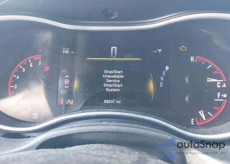 2019 Dodge Durango Sxt Awd z USA, uszkodzony, nr VIN 1C4RDJAG6KC803605